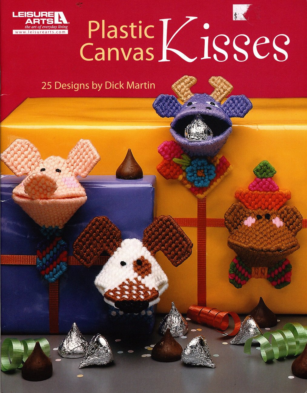 Plastic Canvas Kisses Patterns Leisure Arts Leaflet 5830