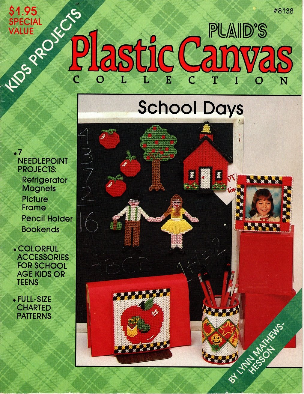 School Days Plaids Plastic Canvas Collection - Plaid Enterprises Inc 8138
