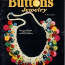 Crochet Buttons Jewelry Pattern Book Suzanne McNeill Design Originals 2429