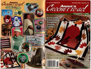 Annie's Crochet To Go! November 2000 Number 125 Magazine