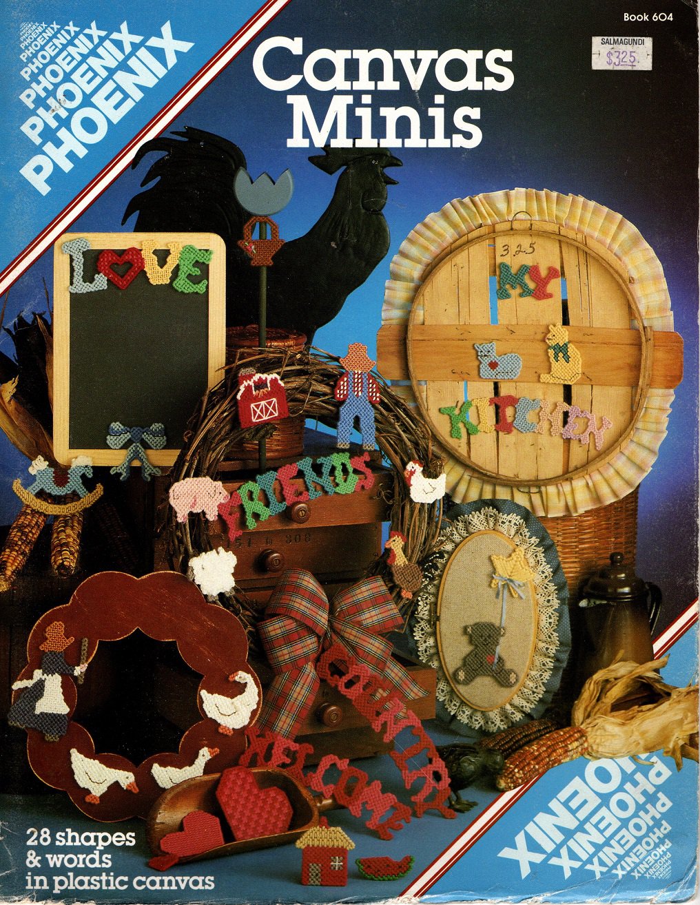 Canvas Minis Plastic Canvas Book - Phoenix Book 604