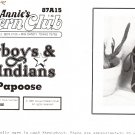 Annie's Pattern Club Cowboys & Indians Papoose Crochet Pattern 87A15