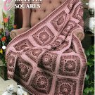 Annie's Crochet Quilt & Afghan Club Pattern Leaflet Circles in Squares QAC351-03