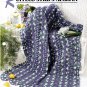 Annie's Crochet Quilt & Afghan Club Pattern Leaflet Ruffled Strips Afghan QAC350-03