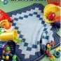 Annie's Crochet Quilt & Afghan Club Pattern Leaflet Baby Boy's Blanket QAC350-02
