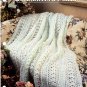 Annie's Crochet Quilt & Afghan Club Pattern Leaflet Quick Shells & Cables QAC348-04