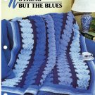 Annie's Crochet Quilt & Afghan Club Pattern Leaflet Nothing But the Blues QAC345-04