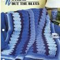 Annie's Crochet Quilt & Afghan Club Pattern Leaflet Nothing But the Blues QAC345-04