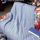 Annie's Crochet Quilt & Afghan Club Pattern Leaflet Sporty Braids QAC344-03