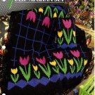 Annie's Crochet Quilt & Afghan Club Pattern Leaflet Tulip Afghan Set QAC334-01