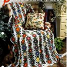 Annie's Crochet Quilt & Afghan Club Pattern Leaflet Primrose Scrap Afghan QAC341-03