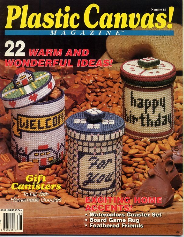 Plastic Canvas! Magazine - January/February 1992 - No 18