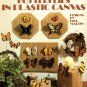 Butterflies in Plastic Canvas Leisure Arts Leaflet 1102