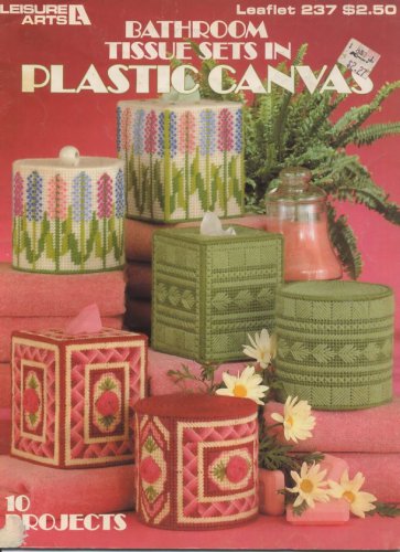 Bathroom Tissue Sets in Plastic Canvas Leaflet 237 Leisure Arts