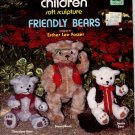 Foster Children Soft Sculpture Friendly Bears Pattern Book - Elf Designs Vol VIII ELF 208