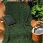 Annie's Crochet Quilt & Afghan Club Pattern Leaflet Homespun Afghan QAC342-02