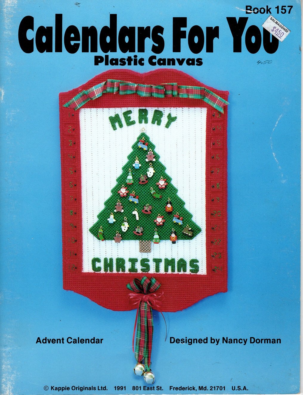 Calendars For You Plastic Canvas Pattern Book Book 157 Kappie Originals