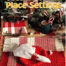 Country Plaid Place Settings Pattern Book -  House of White Birches 101136