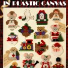 Christmas Magnets in Plastic Canvas by Dick Martin - Leisure Arts Leaflet 1465