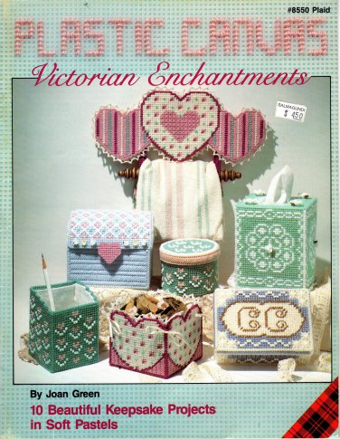 Plastic Canvas Victorian Enchantments Pattern Book -  Plaid Enterprises #8550 Plaid
