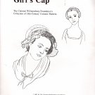 Girl's Cap - The Colonial Williamsburg Foundation's Collection of 18th Century Costume Patterns