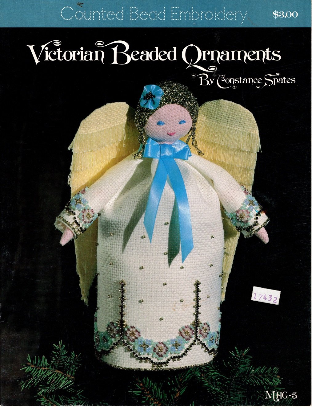 Counted Bead Embroidery Victorian Beaded Ornaments Pattern Book - Mill Hill Graphics MHG-5