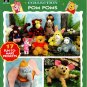 Walt Disney Character Collection Pom Poms Pattern Book - Hot Off the Press HOTP 2210