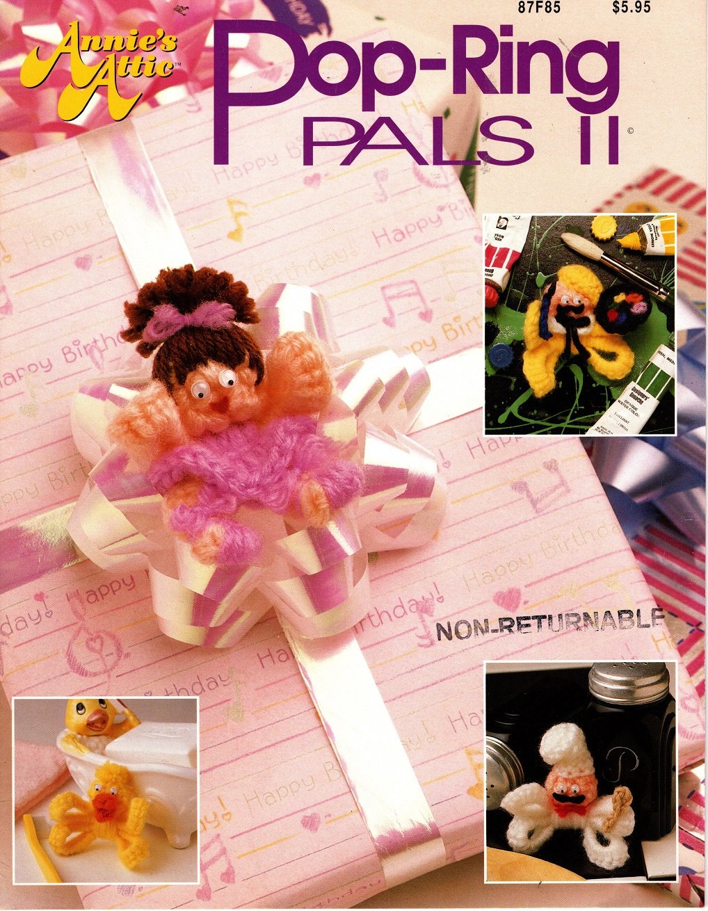Pop-Ring Pals II Pattern Book Annie's Attic 87F85