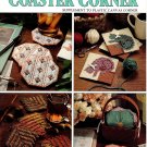 Coaster Corner in Plastic Canvas Leisure Arts Leaflet - Supplement to Plastic Canvas Corner