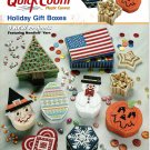 Quick Count Plastic Canvas Holiday Gift Boxes Patten Book - The Needlecarft Shop 53008