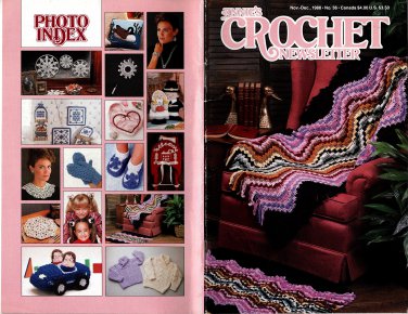 Annie's Crochet Newsletter Nov-Dec 1988 Number 36 Magazine
