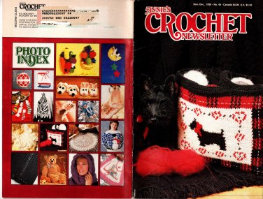 Annie's Crochet Newsletter Nov-Dec 1990 Number 48 Magazine