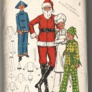 Butterick 6399 Santa Claus Chef Elf Asian Sewing Pattern Mens size 38 UNCUT