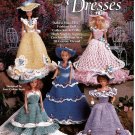 Crochet Fashhion Doll Teatime Dresses - The Needlecraft Shop 961707