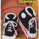 Annie's Attic Big Foot Boutique II High Top Tennies Crochet Pattern 441