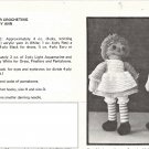 Crochet Large 21" to 22" Tall Raggedy Ann Pattern - Seabourne Publications