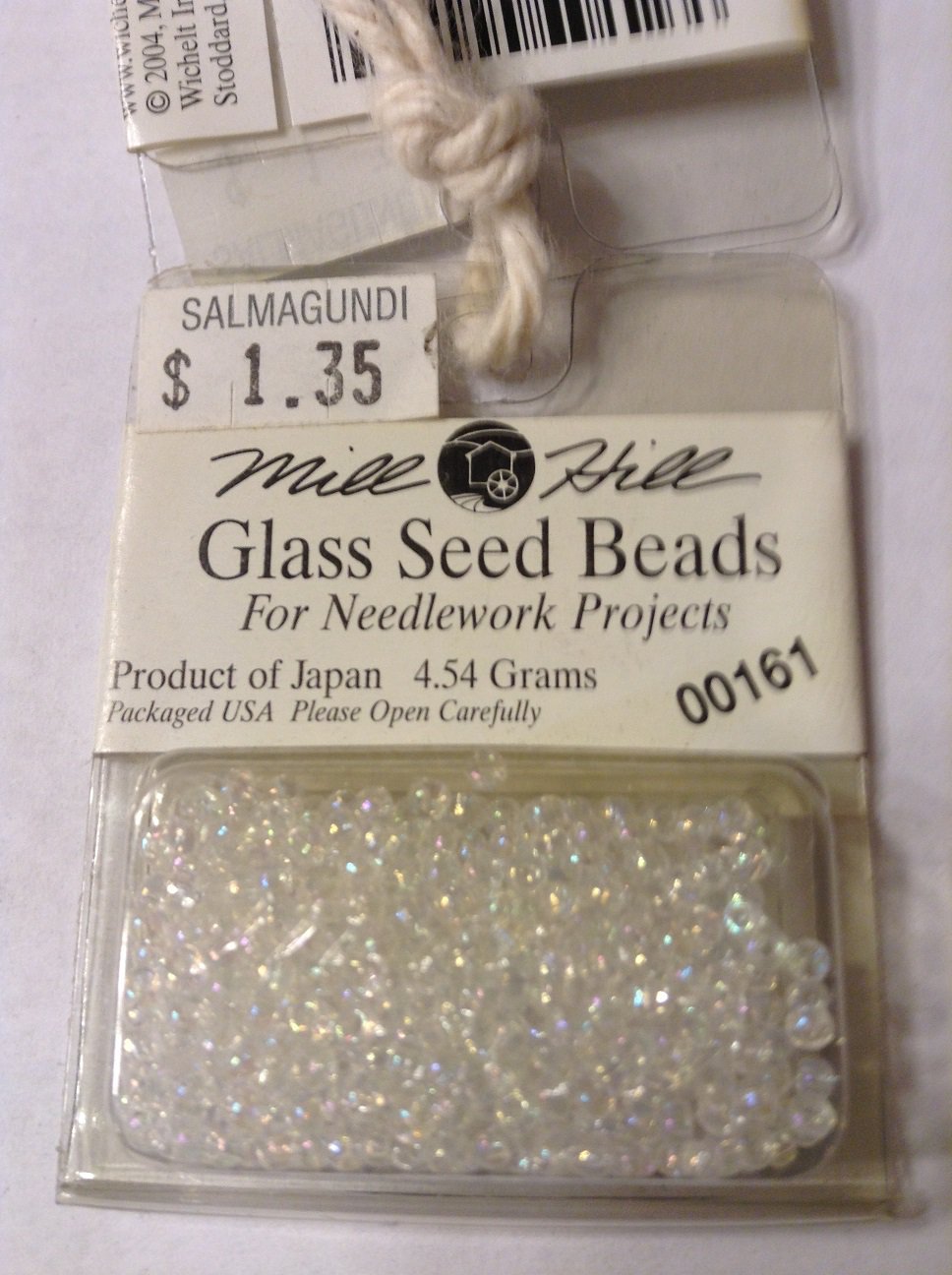 Mill Hill 00161 Crystal Glass Glass Seed Beads 11/0