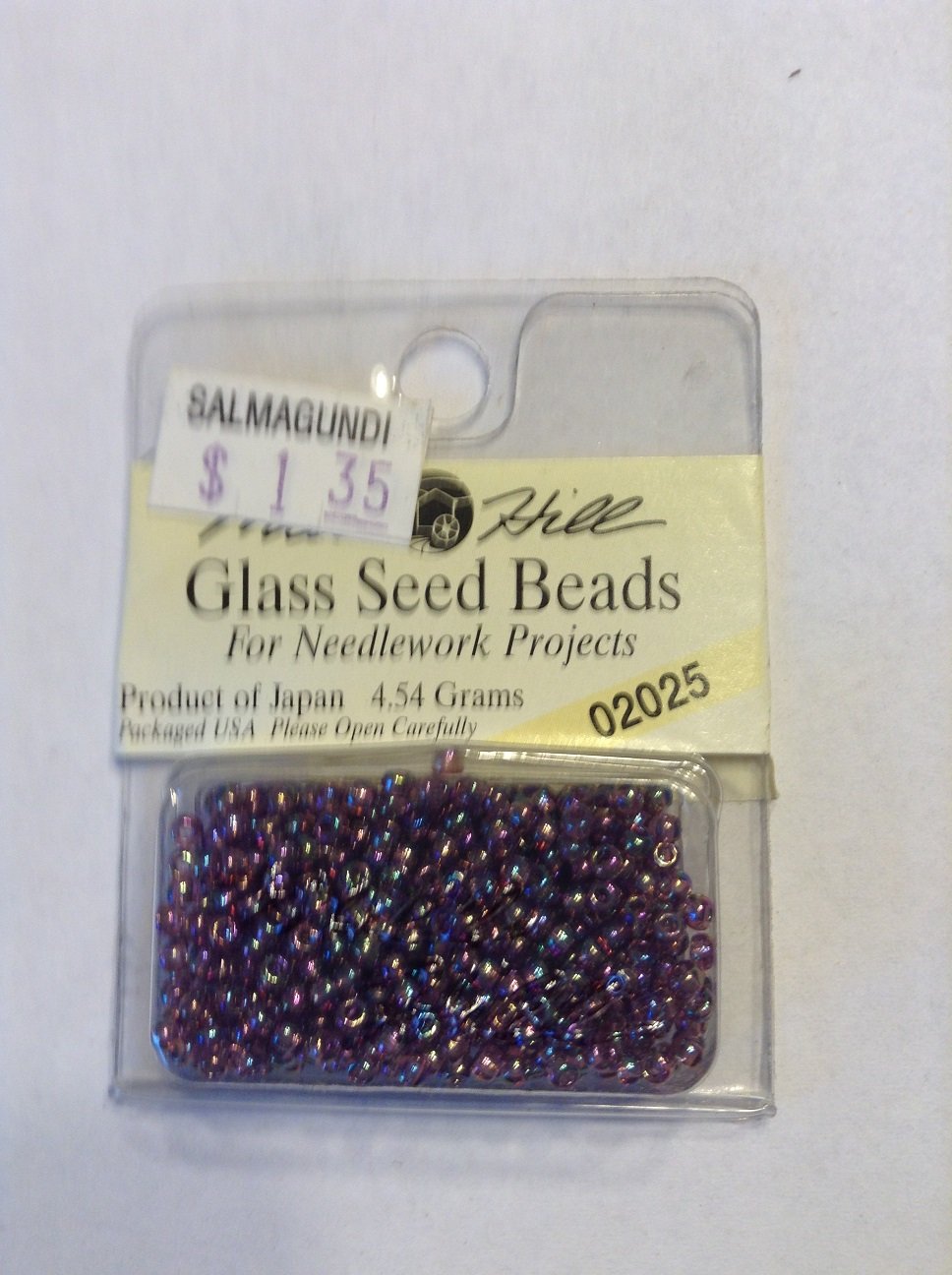 Mill Hill 02025 Heather Glass Seed Beads 11/0