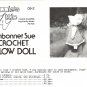 Annie's Attic Sunbonnet Sue Crochet Pillow Doll Pattern 09-2