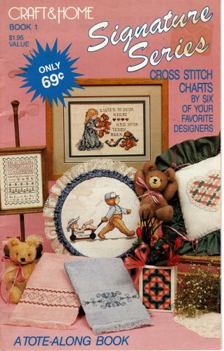 Craft & Home Signature Series Book 1 Cross Stitch Patterns Book