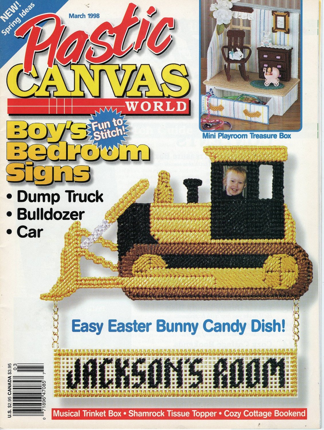 Plastic Canvas World Magazine - March 1998 - Volume 7 Number 2