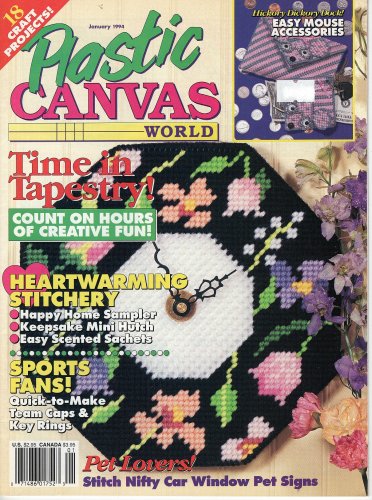 Plastic Canvas World Magazine - January 1994 - Volume 3 Number 1