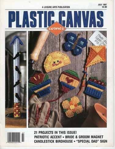 Plastic Canvas Corner Magazine - July 1997 - Vol 8 No 5