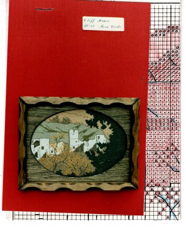 Fireside Originals of Estes Park Cliff Palace/Mesa Verde Cross Stitch Chart  FO-49