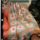 Annie's Crochet Quilt & Afghan Club Pattern Leaflet Desert Flower Afghan QAC330-03
