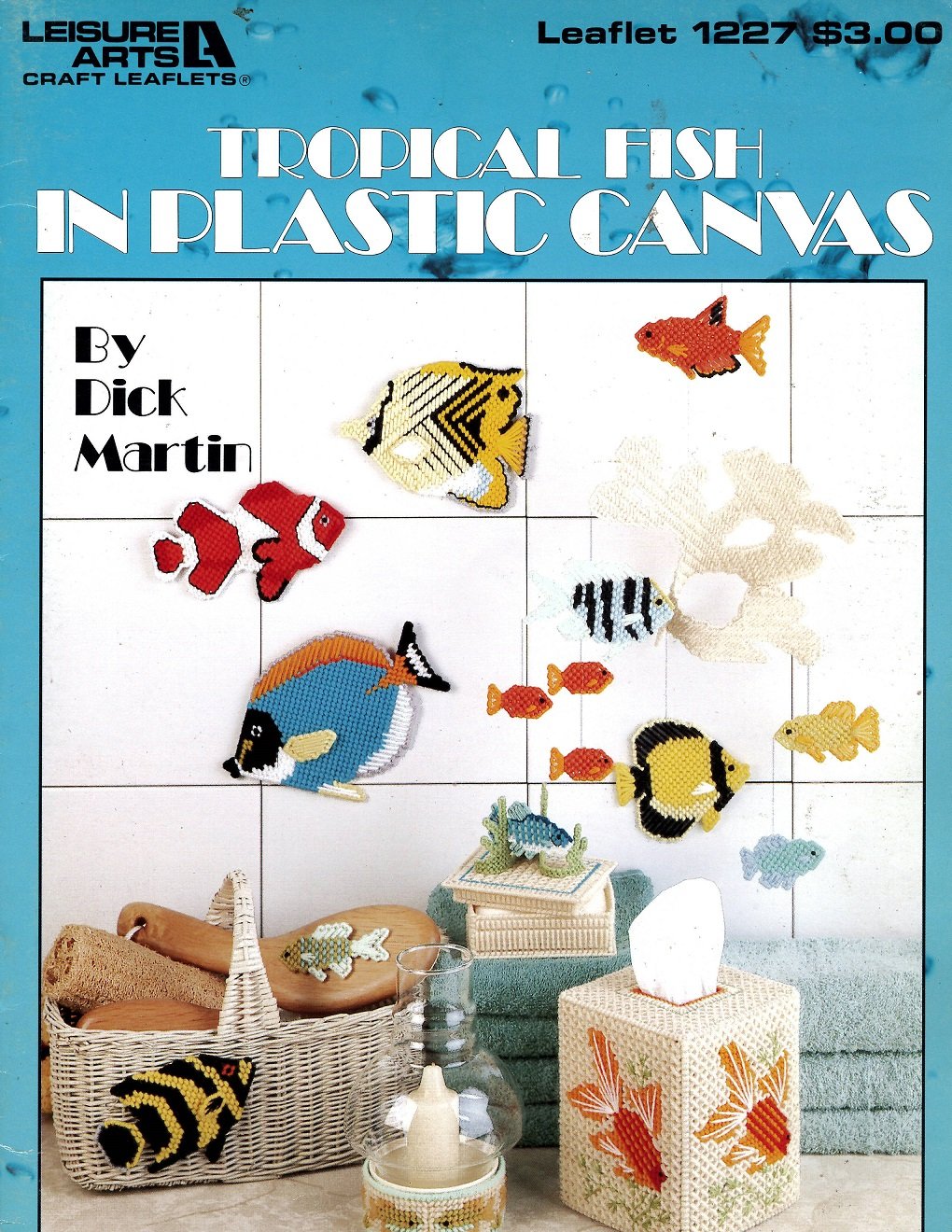 Tropical Fish in Plastic Canvas Patterns - Leisure Arts Leaflet 1227