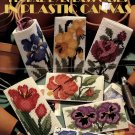 Floral Eyeglass Cases in Plastic Canvas Leaflet 1442 Leisure Arts