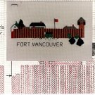 Fort Vancouver Cross Stitch Pattern - Victoria Beeck Chart