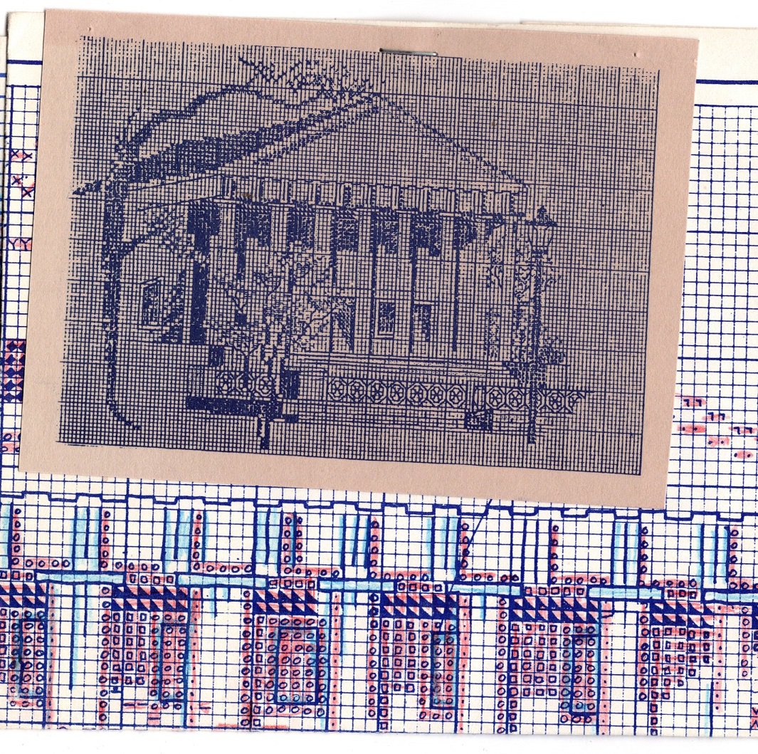 Landmark Cross Stitch Pattern - Dorras Designs