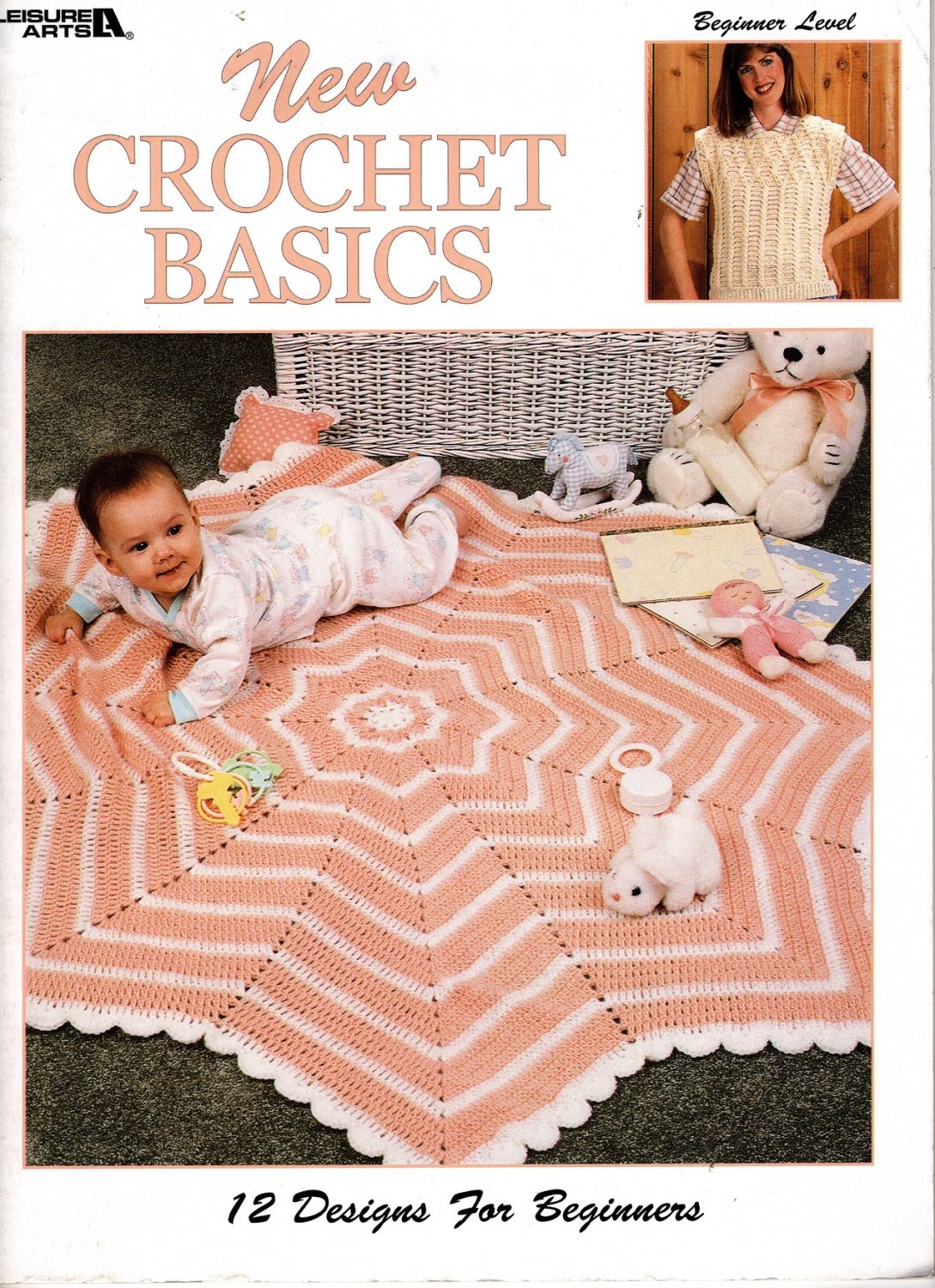 New Crochet Basics - 12 Designs for Beginners - Leisure Arts 777